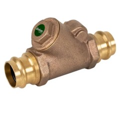 Jomar P-511G Válvula retención bronce sin plomo tipo Y conexión presión