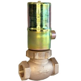 Gould Válvula solenoide QR-1-3T bronce alta temperatura 365°F