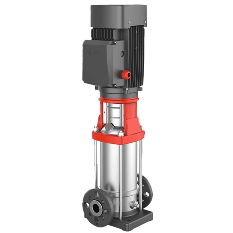 Leo LVS3-2 Bomba vertical multietapa de acero inoxidable 460 V/60 Hz trifásica 1/2 HP