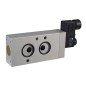 Bonomi NMR4-D Solenoid Namur Valve 4-Way DIN Connection with 1/2" ports and Voltage Options
