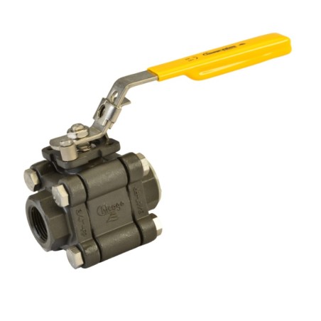 Chicago Valves HP70 Carbon Steel 3-Pc Ball Valve - SW - 1/2" - 2 1/2"