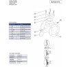 Válvula de Retención de Columpio Chicago Valves Serie 416 Clase 300, API 598, 1/2" - 6"