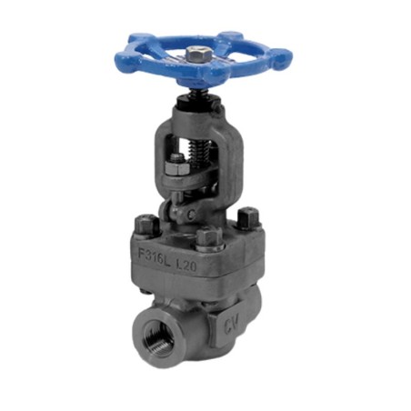 Chicago Valves 384 NPT Forged Globe Valve, 1/4"-2"