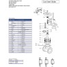 Chicago Valves series 314 Flanged Globe valve Cast steel Class 300, API 600 OS & Y 2"- 8"