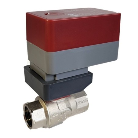Siral CVW NPT 2-Way Stainless Steel Characterized Ball Valve for Water with FC series Actuator