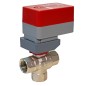 Siral CVW 0.75 (3/4") Characterized Ball Valve 3-Way FNPT NP Brass (SS Ball/Stem) Cv 4.7-14 Siral CVW 0.75 (3/4") Characterized Ball Valve 3-Way FNPT NP Brass (SS Ball/Stem) Cv 4.7-14