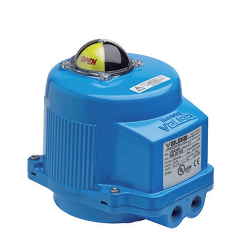 Valbia 86L00106 24V DC VB060M Electric Actuator Aluminum Enclosure On/Off Fail in Place Rotation 90° Max Torque 530
