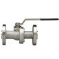 Valpres 68R415 Split-Body Ball Valve ANSI 600 Flanged API 608 Super Duplex S-Steel Full Port with ISO 5211 Pad Double D Stem