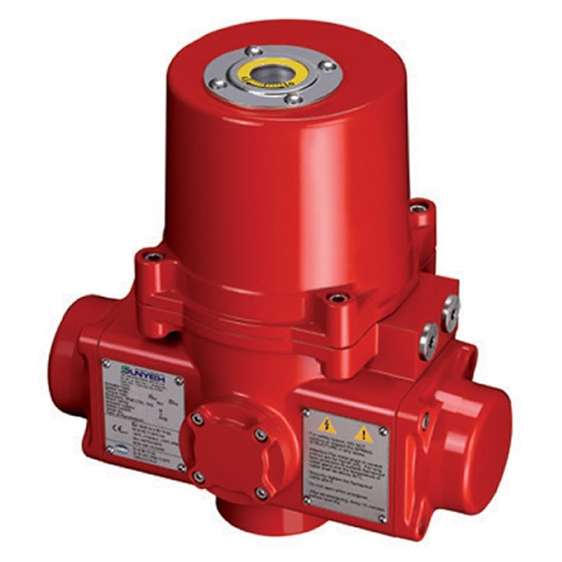 Bonomi EAX180 Actuador eléctrico retorno Resorte Carcasa a prueba de explosiones cuerpo metálico Torque máximo 1770