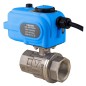 Bonomi 8E867 with 700076 Ball Valve Stainless Steel 2-way 2-piece NPT Direct Mount and Valbia Electric Actuator VB010