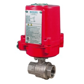 Bonomi EXM8E067 with 700076 S-Steel Ball Valve and Actuator Package