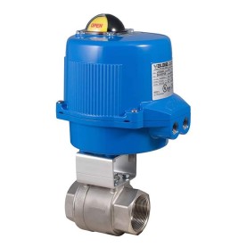 Bonomi M8E0126 with 700LL S/Steel Ball Valve and Electric Actuator