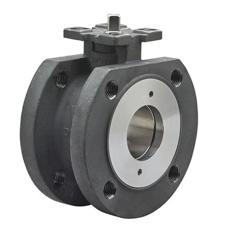 Valpres 724101 Carbon Steel Wafer Style Flanged Ball Valve