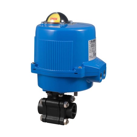 Bonomi M8E0640LL with 640LL NPT Carbon Steel Ball Valve and Actuator