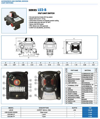 Bonomi LS2-B Specification